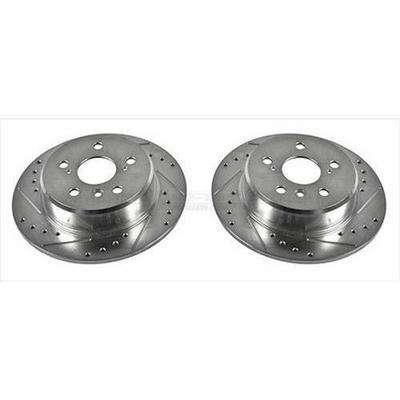 Power Stop Evolution Drilled and Slotted Brake Rotors - JBR738XPR